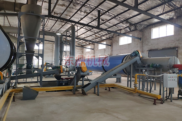 羅漢果渣烘干機(jī)建造完成，現(xiàn)場(chǎng)實(shí)拍照片